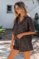 Leopard Printed 2pcs Short Set