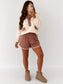 Polka Dot Print Pullover Set