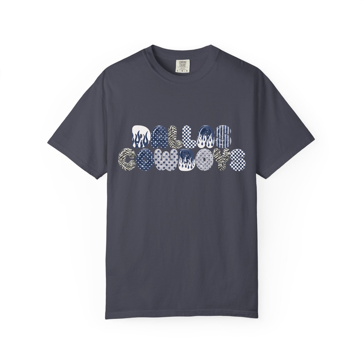 Dallas Cowboys Bubble Letter Graphic Tee