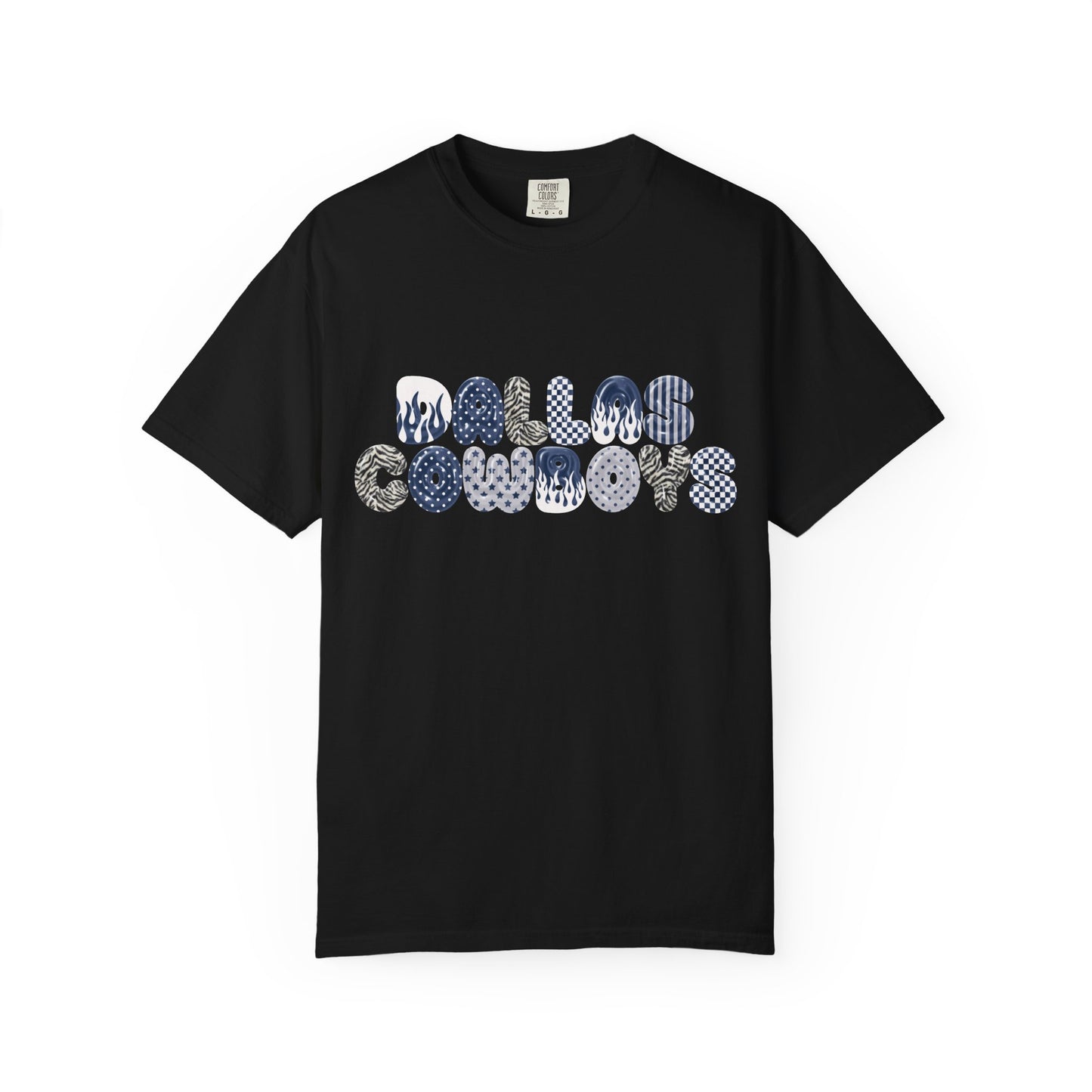 Dallas Cowboys Bubble Letter Graphic Tee