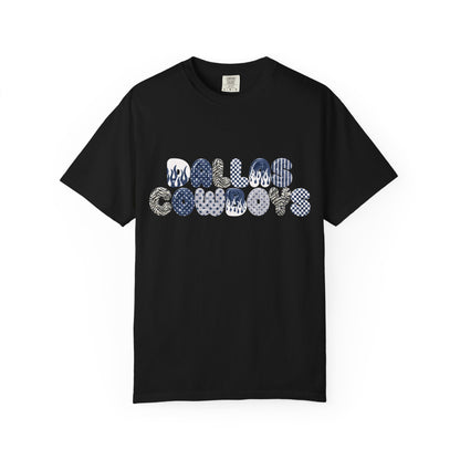 Dallas Cowboys Bubble Letter Graphic Tee