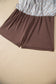 Orange Polka Dot Two-Piece Skort Set