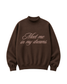 Meet Me In My Dreams Oversized Mockneck Sweatshirt