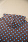 Orange Polka Dot Two-Piece Skort Set
