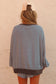 Striped Long Sleeve Two-Piece Short Set